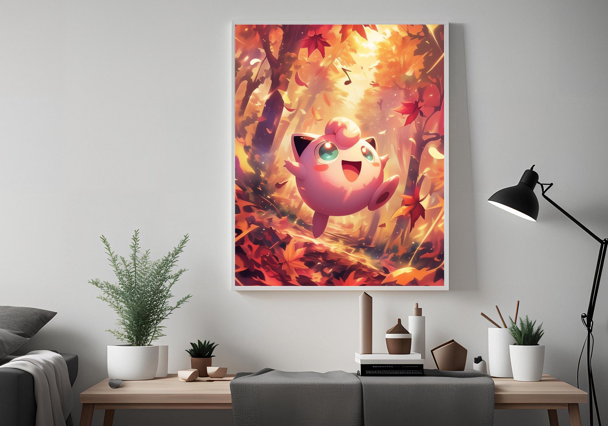 Jigglypuff singing in nature