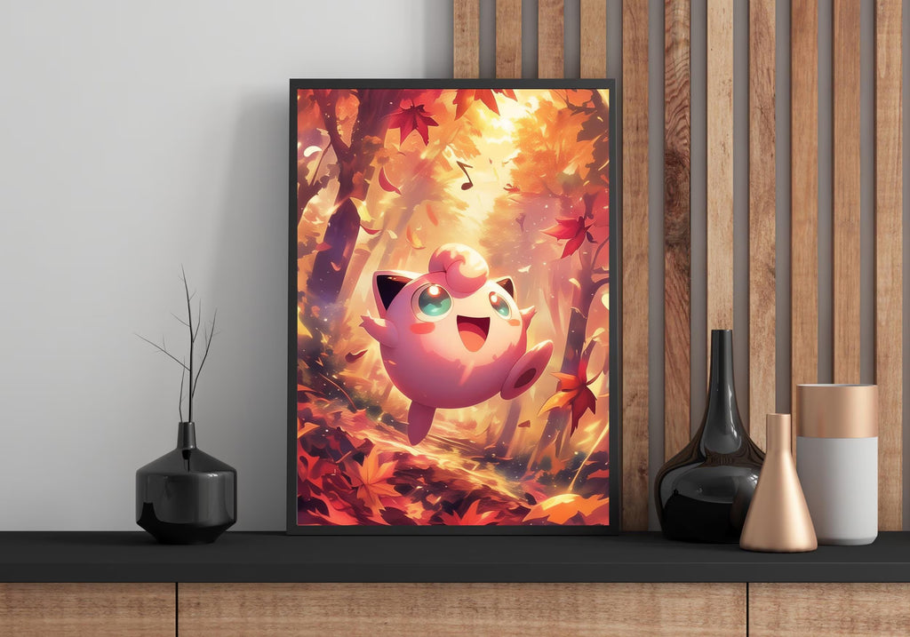 Jigglypuff singing in nature