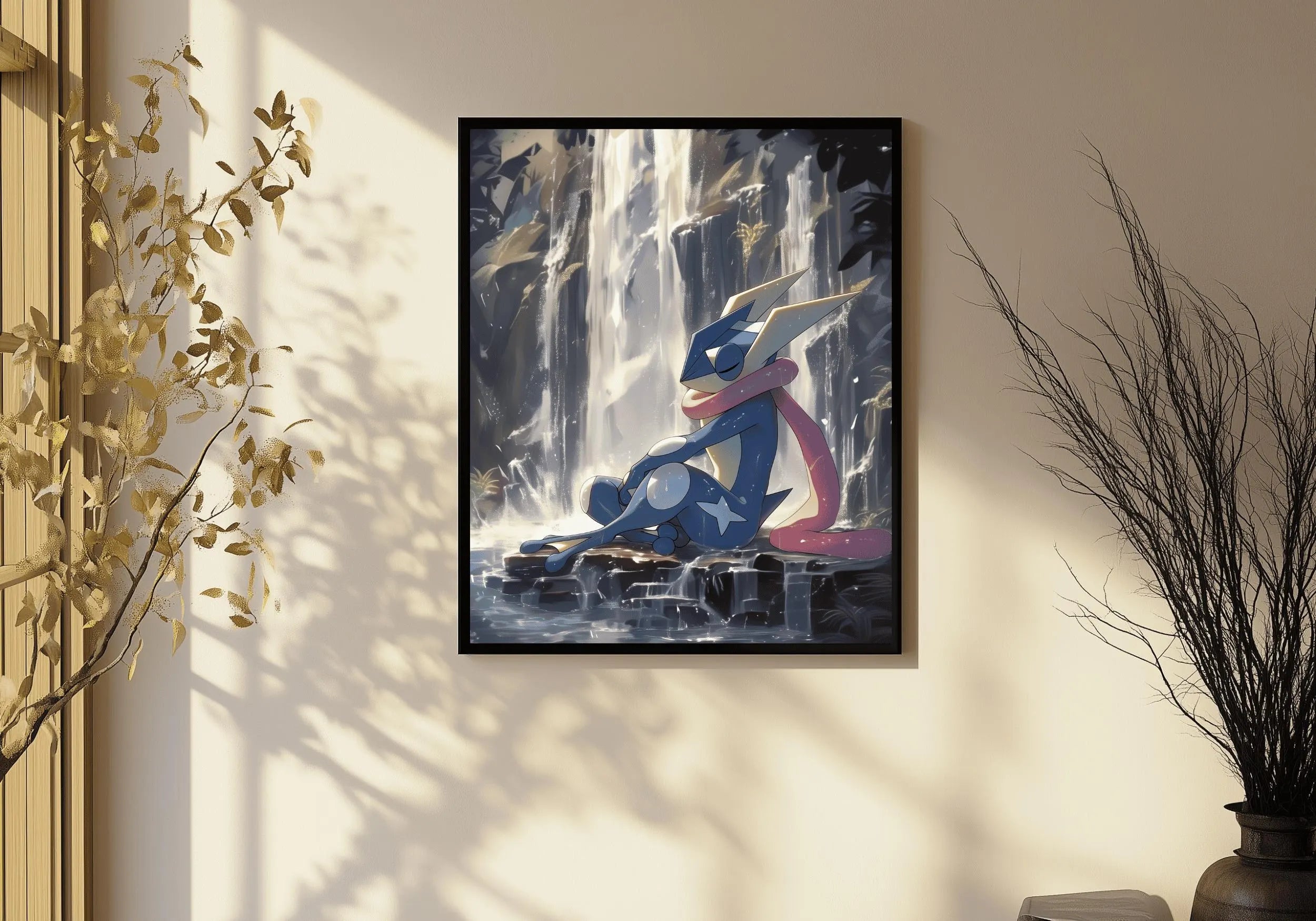 Greninja Waterfalls